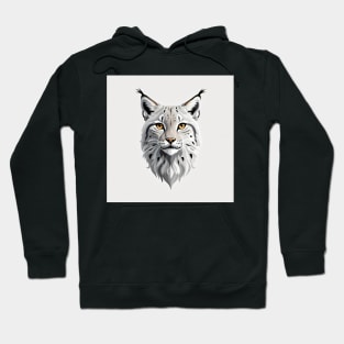 Minimalistic Lynx Hoodie